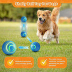 2PCS Duarspin Dog Ball, Shaky Balls Toy for Dogs, Interactive Dog BallToys, Fun Automatic MovingBall, Vibrating Ball Pet Bouncing BallToy, Duar Spin Dogs Balls That Moves on Its Own (Blue+Orange)