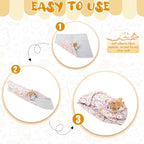 35.4" Extra Large Cat Grooming Wrap, Cat Wrap for Cutting Nails, Soft Self-Stick Anti-Scratch Anti-Escap Cat Wraps for Large Cats & Small Dogs, Ear Cleaning, Teeth Brushing Pet Tool