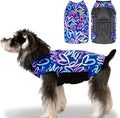 CuteBone Winter Reversible Dog Jacket with Leash Hole: Waterproof Windproof Soft Coats for Small Medium Large Dogs
