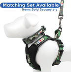 Pawtitas 6 FT Padded Dog Leash with Comfortable Neoprene Padding Handle - Camo Green Lead | Small Reflective Dog Leash with Highly Reflective Band Perfect for Extra Small and Small Dogs and Puppies.