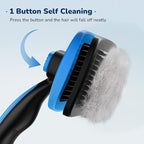 Pecute Self-Cleaning Slicker Brush for Dogs, Cats, Lightweight Dog Brush for Shedding Massaging Grooming, Cat Brush Gently Removes Loose Fur Undercoat for Dogs Cats Rabbits of All Hair Types
