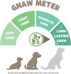 Nature Gnaws Braided Bully Sticks for Dogs 5-6" (3 Count) - Long Lasting for Small and Medium Dogs - Natural Beef Dog Chew Bones - Rawhide Free