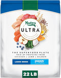 Nutro Ultra Large Breed Puppy Dry Dog Food, Chicken, Lamb and Salmon Protein Trio, 22 lb Bag