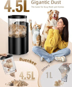 Dog Grooming Vacuum, 4.5L Extra-Large Dust Cup Dog Grooming Kit, 14000Pa High-Suction Pet Groomer with Clippers, Low-Noise All-in-One Shedding Control Set for Home Use