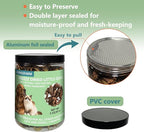 Freeze Dried Little Quail, 3 Oz Quail Dogs Cat Treats, Single Ingredient Freeze Dried Cat and Dog Treats Delicious Training Snacks, Natural Food Healthy Animal Protein Pet Food