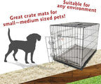 Majestic Pet Orthopedic Memory Foam Dog Crate Mat - Plush Pet Bed Pad for Crates & Kennels | USA Crafted | 30"x21" Villa Vintage