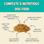 Jiminy's Cravin' Cricket Dry Dog Food, Sensitive Stomach, Improved Gut Health, Probiotic & Prebiotic, Hypoallergenic, Lower Carbon Footprint, Made in USA, 10lb Bag (Pack of 1)