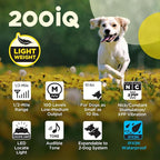 Dogtra 200iQ Remote Training E Collar – 100 Levels, Tone, Vibration, 1/2 Mile Range – Compact, Waterproof, One-Handed Control for Dogs 10 lbs+ – Lightweight Design for Daily Training – Sunset