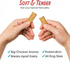 Farmland Traditions Dogs Love Chicken Jerky Dog Treats, Premium Two-Ingredient Dog Jerky with USA-Raised Chicken & No Antibiotics Ever, 3-Pound Bag