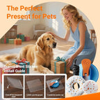Aktor E-TPU Dog Balls, Interactive Dog Toys Tug of War, Teething Toys for Boredom to Keep Them Busy, Indestructible Dogs Toy for Dogs 2 Types (5 inch, Lemon-Blue)