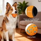 Smart Interactive Dog Toys for Aggressive Chewers, Self-Moving Chew Proof Dog Ball with Automatic Vibrating, IP54 Waterproof & E-TPU Material - Boredom & Training for Medium/Large Dogs