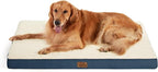 Bedsure XL Dog Beds Large Sized Dog -Comfy Flat Extra Large Pet Beds with Removable Washable Cover, Orthopedic Egg Crate Foam Mat, Suitable for Pet Up to 100 lbs