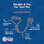 My Pet & Me – Durable Rope Dog Toy for Chewing, Tug of War, and Interactive Play – Perfect for Puppies and Active Dogs (17 Inch, Tug of War Dog Toy)