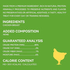 OPET Freeze Dried Chicken Cat Treats, Single Ingredient Grain Free High Protein Pet Food for Cats and Dogs, Healthy Training Snacks, Freeze Dried Cat Food (Chicken Breast, 5.92 Ounce)