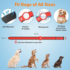 BONSO 2-in-1 GPS Tracker for Dogs: Smart Collar with Real-Time Location, No Monthly Fee, Unlimited Range (iOS Only) GPS Tracker Dog Collar- Ideal for Small, Medium Large Dogs(Tracker Included)