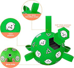 Dog Soccer Ball with Tabs, Durable Dog Soccer Ball, Puppy Water Toys Outdoor, Birthday Toys for Small & Medium Dogs, 6 Inch