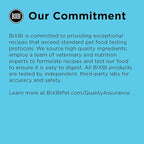 BIXBI Liberty Grain Free Dry Dog Food, Beef, 22 lbs - Fresh Meat, No Meat Meal, No Fillers - Gently Steamed & Cooked - No Soy, Corn, Rice or Wheat for Easy Digestion - USA Made