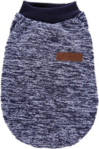 Jecikelon Dog Clothes Dogs Sweater Soft Puppies Clothing Winter Puppy Sweaters Warm Outfit for Dogs Small XXS XS Cat Apparel (Navy Blue, XS)