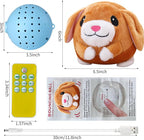 Interactive Plush Dog Toys, Interactive Puppy Toy Bouncing Rolling Dogs Ball Remote Control Dogs Toys with Music,Self Moving Pet Toy for Small/Medium/Large Bored Dog to Keep Them Busy