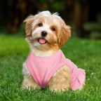 6 Pieces Dog Dresses Shirt Skirt Sleeveless Dress Breathable Pet Shirts with Ruffles Puppy Sundress Outfits for Dogs and Cats (S Size)