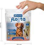 N-Bone FLOSSta Dual Action Dental Chews Beef Liver Flavor, 6.4-oz Bag