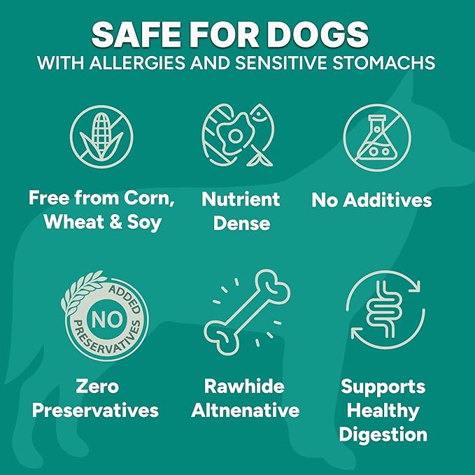 Gaines Family Farmstead Salmon & Sweet Potato Fillets for Dogs - 40 oz Pouch, All-Natural Dog Treats – Wild Caught Alaskan Salmon, Soft Chew, Limited Ingredients, Made in USA