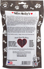 Miss Nelly's- All Natural Beef Jerky Dog Treats Made in USA Only - Beef Jerky Treats for Dogs Original Smoke House Recipe-Minimally Processed Soft Sticks - 16 oz. Bag.
