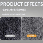Fresh Fur Shower Brush, 3-in-1 Self-Cleaning Steamy Pet Brush for Dogs & Cats – Grooming Tool for Long & Short Hair, Removes Loose Hair & Reduces Shedding