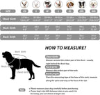 Windproof Waterproof Dog Coat - Fleece & Cotton Lined Warm Jacket, Cold Weather Pet Apparel for Small to Large Dogs (XS, Silver)