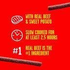 Pup-Peroni Dog Treats, Real Beef + Sweet Potato Mix Stix, 5.6 Ounce (Pack of 8)