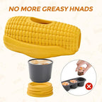 Interactive Dog Frozen Treat Toy, Dog Enrichment Toys for Large Dogs, Indestructible Dog Toys to Keep Them Busy, Corn Shape