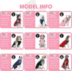Nanaki Small Dog Coat for Winter Waterproof, Warm Fleece Lining Furry Collar Dog Jacket With Leash Hole, Reflective Adjustable Cold Weather Puppy Jacket Vest, Pullover Pet Snow Suit Male Female,Pink S