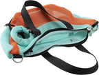 Adjustable Cat Bathing Bag Anti-Bite & Anti-Scratch Bath Washing Mesh Grooming Bag Shoulder Pet Carrier Hands-Free Bag for Small Cats