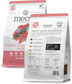 The New Zealand Natural Pet Food Co Meow Air Dried Cat Food - Chicken & King Salmon Recipe, Dry Cat Food, High Protein Meals, Treats & Toppers,26.5 oz