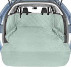 Veckle Cargo Liner, SUV Cargo Cover for Dogs with Side Flaps Hammock Water Resistant Nonslip Dog Seat Cover Cargo Area Protector Scratchproof for SUVs Sedans Vans