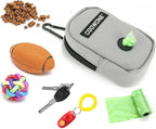 COOWONE Dog Treat Pouch with Clip, Treat Pouches for Pet Training, Small Dog Treat Container Treat Bag for Leash, Waterproof Dog Treat Bag, Hands-free Training Pouch