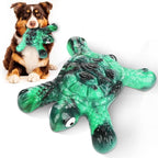 Heavy Duty Nylon Dog Bone Chew Toys - Real Bacon Flavor, Long-Lasting for Aggressive Chewers & Large Breeds