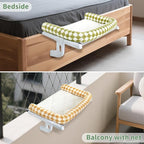 Sunhoo Cat Window Perch Hammock Sturdy Windowsill Bed Seat for Large Cats No Drilling No Suction Adjustable Kitty Shelf with Washable Cover Easy Assembly Holds up to 40 lbs 24.8 * 15 in (Green, L)