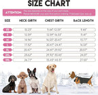 BRKURLEG Dog Winter Jacket, Warm Dog Winter Coats for Small and Medium Large Dogs, Reflective Adjustable Pet Cold Weather Coats, Waterproof Dogs Snow Jacket Clothes Fleece Vest (L, Rose Red)