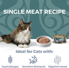 KOHA Limited Ingredient Diet Venison Paté for Cats - Single Meat Cat Food for Sensitive Stomachs - Paté Venison Cat Food with No Fillers - 5.5 oz Pack of 24
