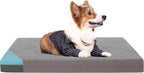 Orthopedic Memory Foam Dog Bed, Cooling Dog Beds for Medium Dogs -Waterproof Pet Bed for Crate with Removable Washable Cover, M(29inch,45Lbs)