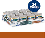 Hill's Prescription Diet w/d Multi-Benefit Digestive/Weight/Glucose/Urinary Management Vegetable & Chicken Stew Wet Dog Food, Veterinary Diet, 5.5 oz. Cans, 24-Pack