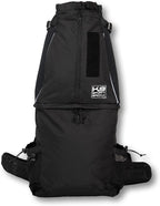 K9 Sport Sack Knavigate - X-Large, Midnight Black - Ideal for Dogs with 23-25” Back Length - Adjustable, Backpack-Style Carrier with Internal Frame & Padded Hip Belt