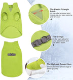 BEAUTYZOO Dog Fleece Vest Sweater Winter Jacket for Small and Medium Large Dogs with D-Ring Leash Cold Weather Coat Hoodie for XS S M Dogs Boy or Girls