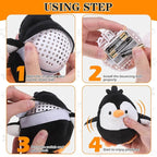 EXPAWLORER Interactive Dog Toys- Automatic Moving Doggie Toy Ball, Puppy Squeaky Toys to Keep Them Busy for Boredom, Jumping Enrichment Pet Toys for Small Medium Dogs, Penguin