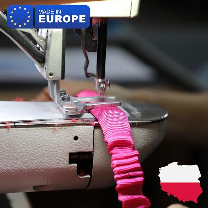 Dingo Shaggy tug Toy for Dog, nuby Noodle Plush, tug of war, Outdoor Play, Dog Training, Agility, Bungee Handle 9-18in, Orange