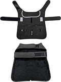 Joyride Harness FrostFlex Dog Winter Jacket - Fleece Lined & Water-Resistant - Snowsuit with Pockets for Treats & Poop Bags - Durable Cold Weather Dog Coat - Black Onyx-S