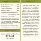 Primal Freeze Dried Raw Dog Food Nuggets, Lamb, Complete & Balanced Meal, Also Use as Topper or Treat, Premium, Healthy, Grain Free, High Protein Raw Dog Food, 14 oz (Pack of 4)