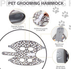 Dog Grooming Hammock for XXL Large Dogs with Nail Clippers/Nail Trimmers, Dog Grooming Harness for Nail Trimming, Pet Grooming Sling Helper