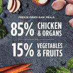 Instinct Freeze Dried Raw Meals, Natural Dry Dog Food, Grain Free - Cage Free Chicken, 45 oz. Bag